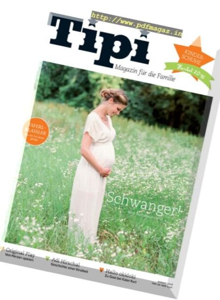 Tipi – Magazin fur die Familie – Herbst 2016 Cover