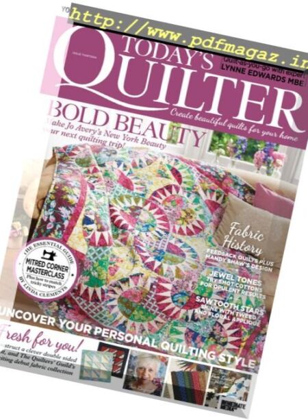 Today’s Quilter – Issue 13 2016 Cover