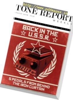 Tone Report Weekly – Issue 142, 26 August 2016