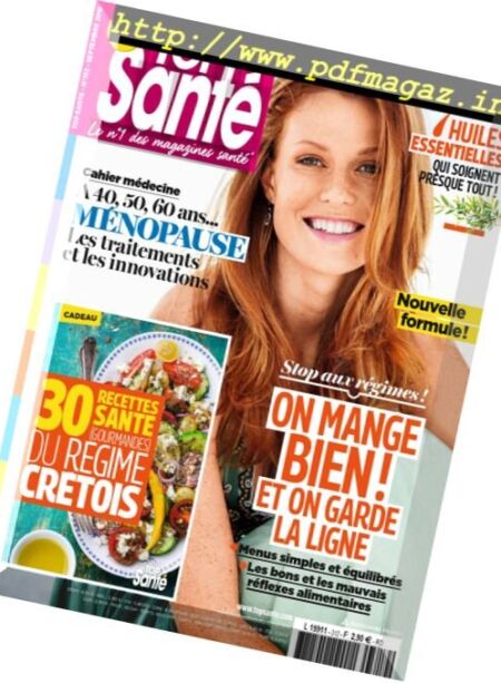 Top Sante – Septembre 2016 Cover