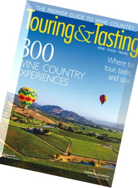 Touring & Tasting – Summer-Fall 2016 Cover