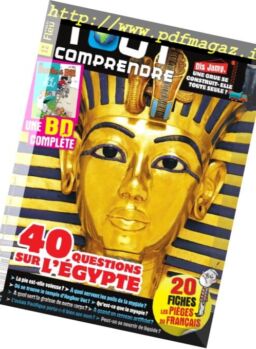 Tout Comprendre – Septembre 2016