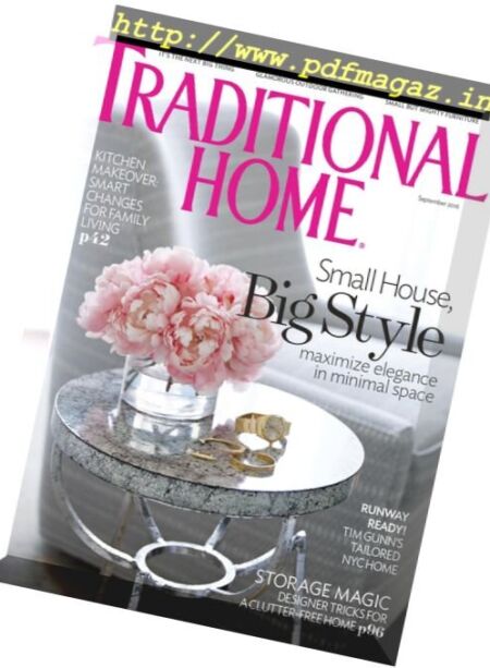 Traditional Home – September 2016 Cover