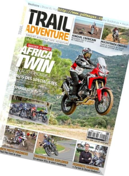 Trail Adventure – Juin-Aout 2016 Cover