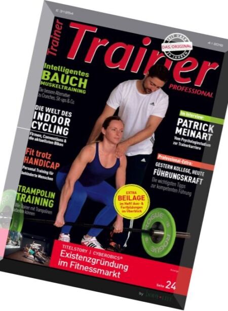 Trainer Professional – Nr.4, 2016 Cover