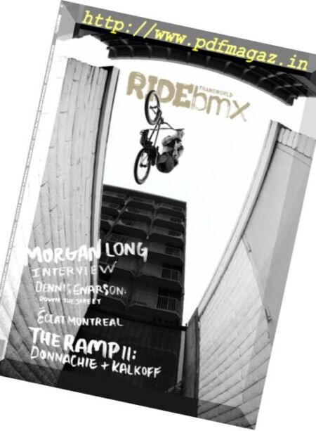 TransWorld Ride BMX – September-October 2016 Cover
