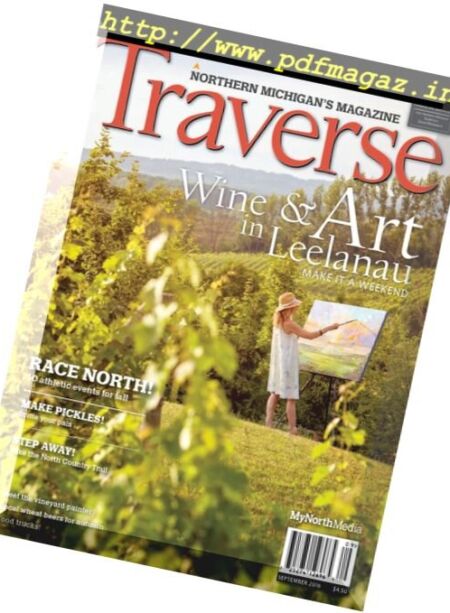 Traverse, Northern Michigan’s Magazine – September 2016 Cover