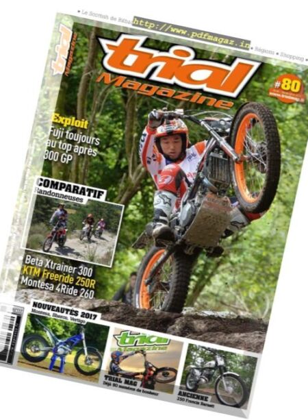 Trial Magazine – Aout-Septembre 2016 Cover