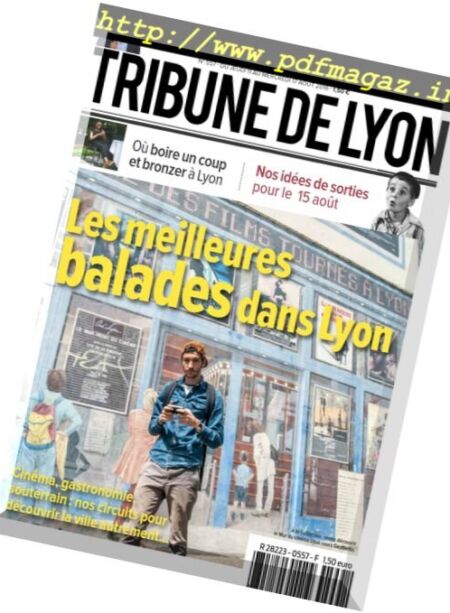Tribune de Lyon – 11 au 17 Aout 2016 Cover