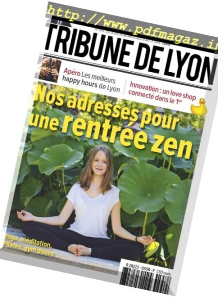 Tribune de Lyon – 25 au 31 Aout 2016 Cover