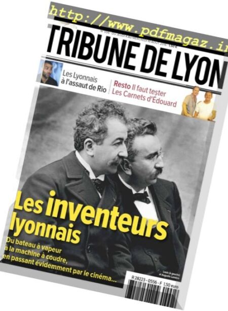 Tribune de Lyon – 4 au 10 Aout 2016 Cover