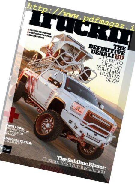 Truckin – Volume 42 Issue 11 2016 Cover