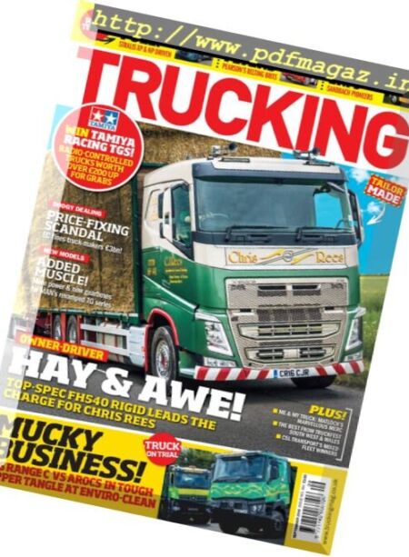 Trucking Magazine – September 2016 Cover
