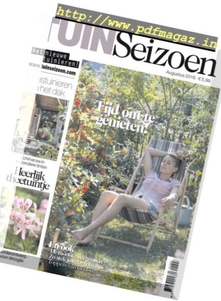 Tuin Seizoen – Augustus 2016 Cover
