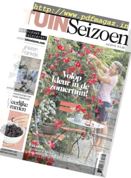 Tuin Seizoen – Juli 2016 Cover