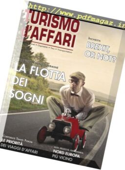 Turismo d’Affari – Luglio-Settembre 2016