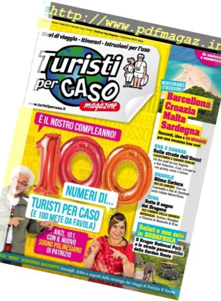 Turisti per Caso Magazine – Estate 2016 Cover