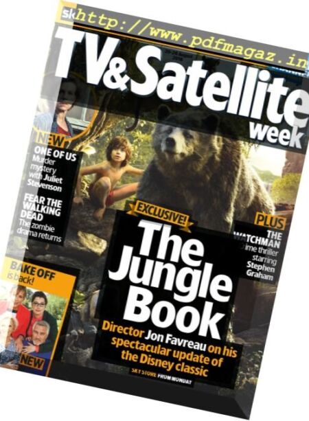 TV & Satellite Week – 20 August 2016 Cover