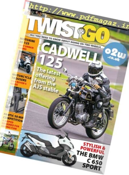 Twist & Go – September-October 2016 Cover