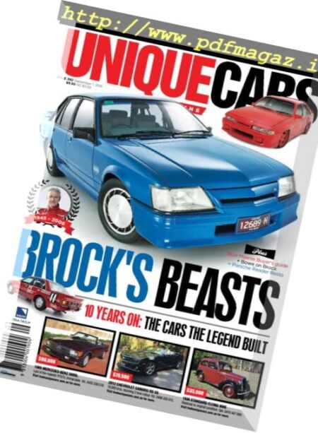 Unique Cars Australia – Issue 392, 2016 Cover