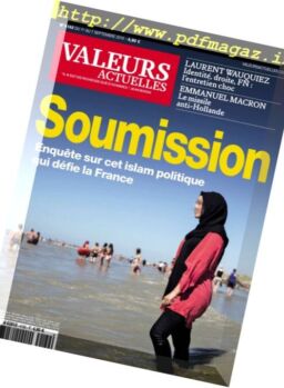 Valeurs Actuelles – 1 au 7 Septembre 2016