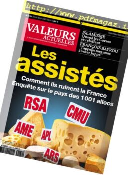 Valeurs Actuelles – 25 au 31 Aout 2016