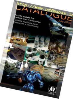 Vallejo Catalogue – July 2016