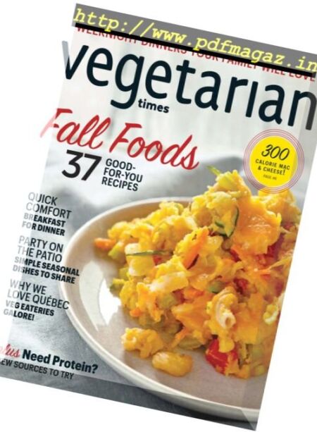 Vegetarian Times – September-October 2016 Cover