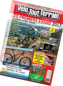 Velo Tout Terrain – Aout-Septembre 2016