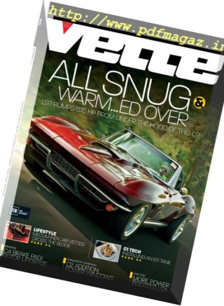 Vette – November 2016 Cover