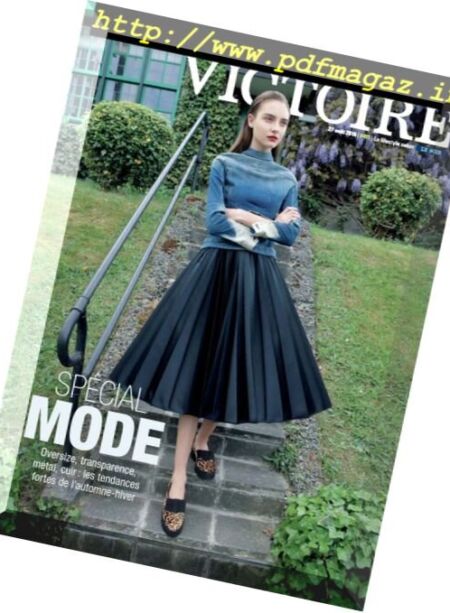 Victoire – 27 Aout 2016 Cover
