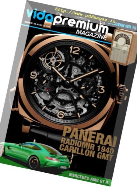 Vidapremium – Agosto 2016 Cover