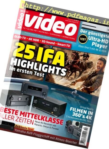 Video – Oktober 2016 Cover