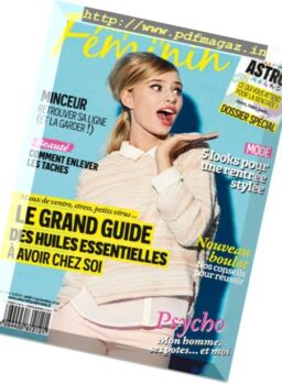 Vie Pratique Feminin – Aout-Septembre 2016