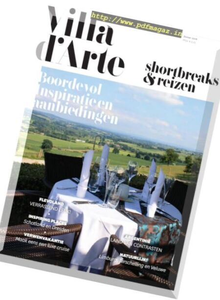 Villa d’Arte – Zomer 2016 Cover