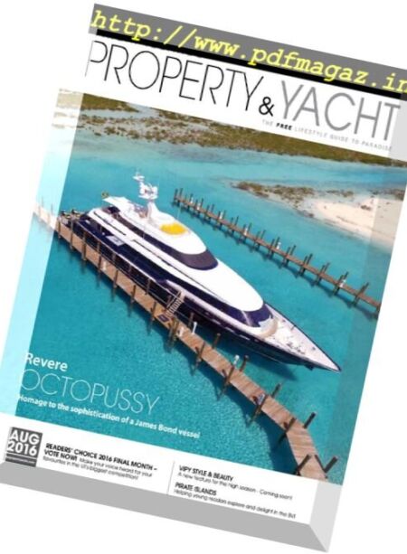 Virgin Islands Property & Yacht – August 2016 Cover