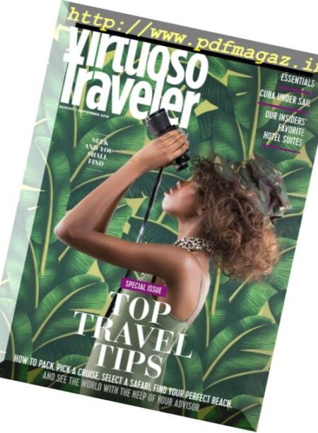 Virtuoso Traveler – August-September 2016 Cover