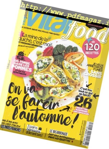 Vital Food – Automne 2016 Cover