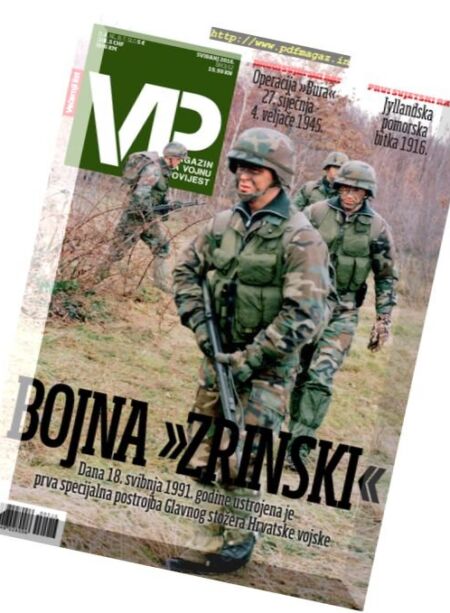 VP-Magazin – Za Vojnu Povijest N 62 Svibanj 2016 Cover