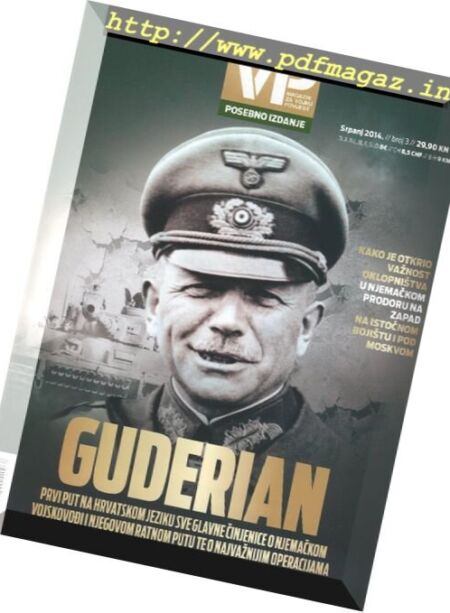 VP-Magazin – Za Vojnu Povijest Posebno Izdanje Srpanj 2014 Guderian Cover