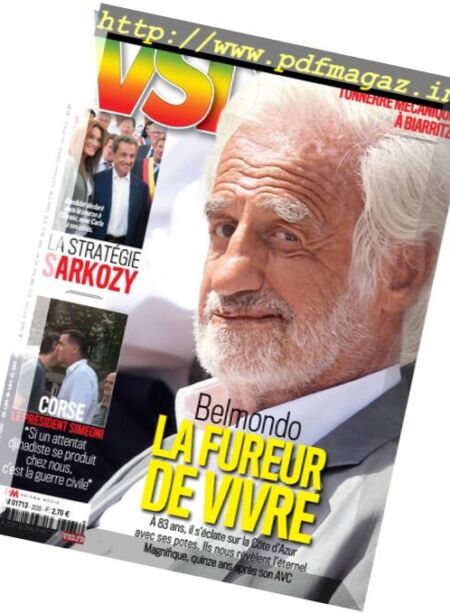 VSD – 25 au 31 Aout 2016 Cover