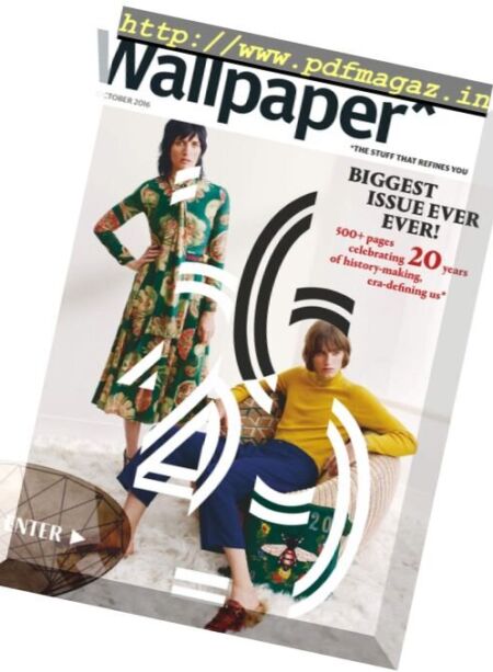 Wallpaper – October 2016 Cover