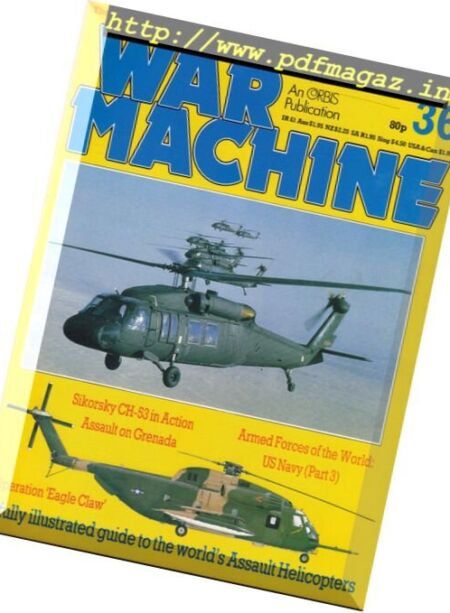 War Machine – N 36, 1984 Cover