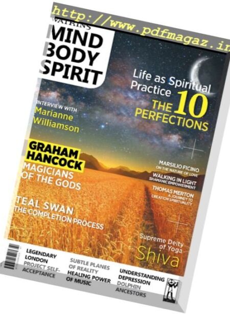Watkins Mind Body Spirit – Issue 47 2016 Cover
