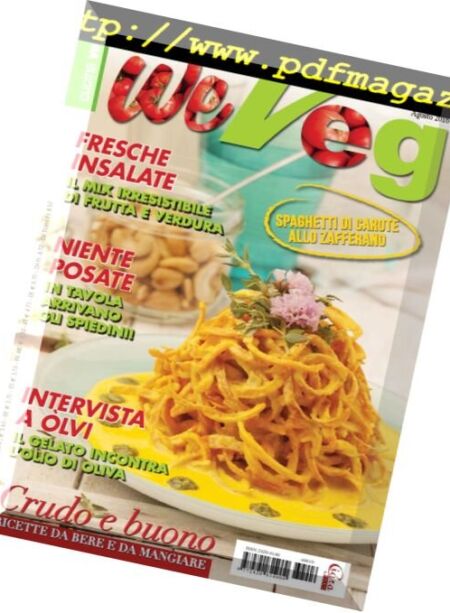 We Veg – Agosto 2016 Cover