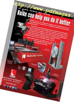 Welding Journal – August 2016