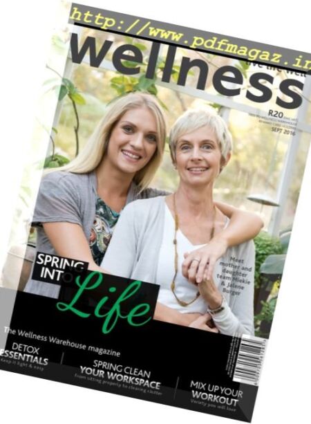Wellness Magazine – September 2016 Cover