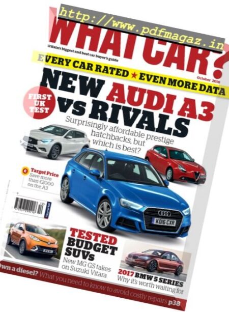 What Car UK – October 2016 Cover