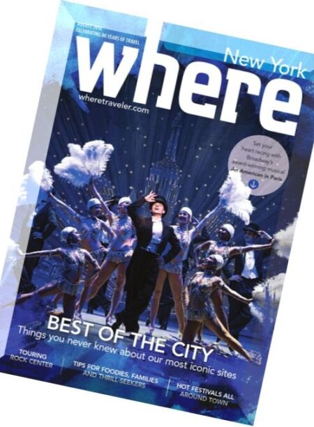 Where New York – August 2016 Cover
