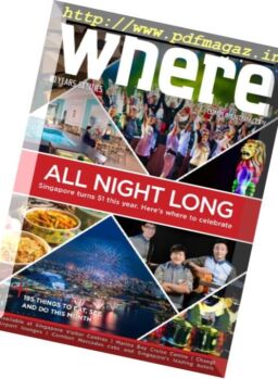 Where Singapore – August 2016